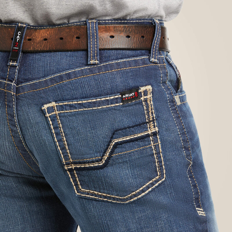 **Ariat Men's FR M5 Straight Truckee Stackable Straight Jeans - Ryley - Irvine Tack & Western Wear