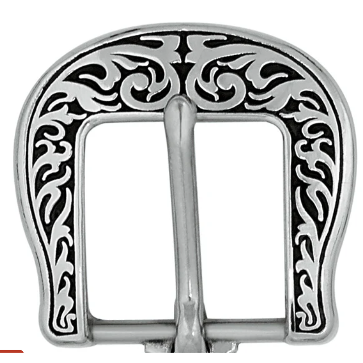 Weaver Leather 04005 Horse Shoe Brand 3/4" Floral Buckle