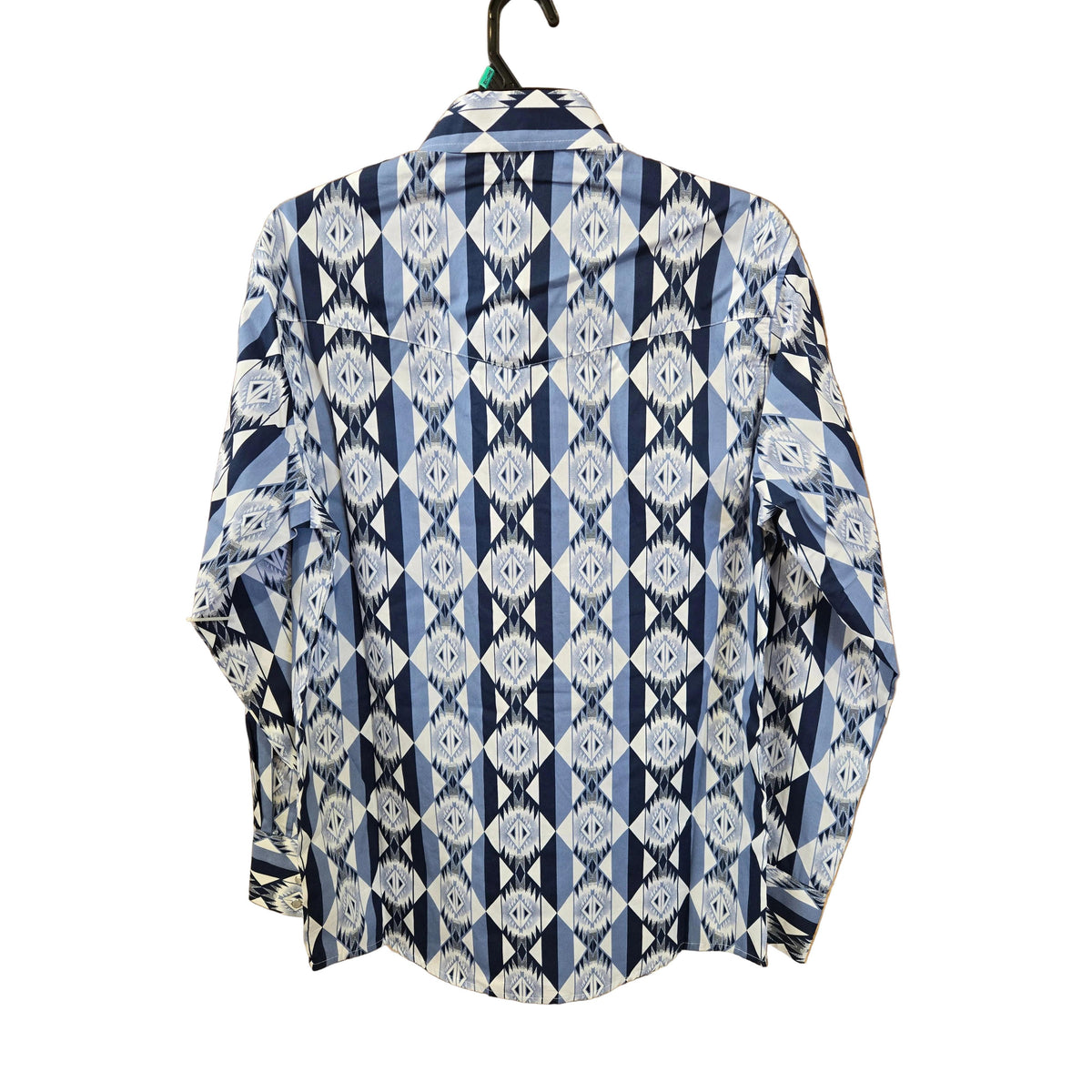 Wrangler Men's Checotah Dress Western Long Sleeve Shirt - Multiple Colour Combos - Irvine Tack & Western Wear