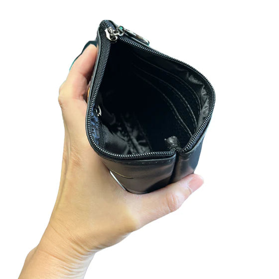 Maxine Noel Eagle's Gift Coin Purse- Black