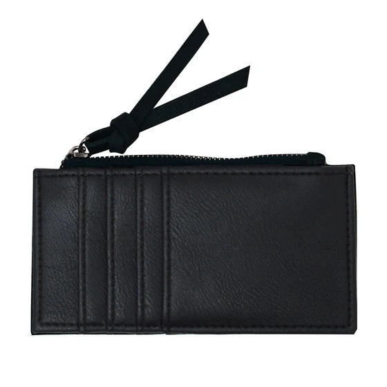 Roy Henry Vickers Raven Card Holder- Black/White