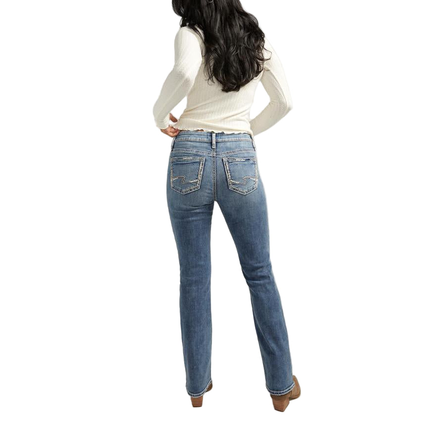 Silver Women's Slim Fit Elyse Slim Boot Jean - Indigo - Irvine Tack & Western Wear