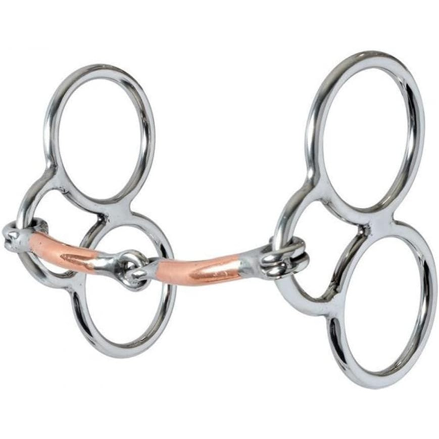 Reinsman Gentle Guide Smooth Copper Snaffle Bit
