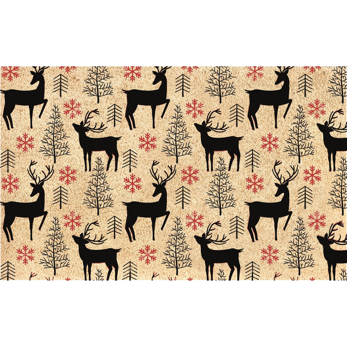 Coir Mat - Winter Icons