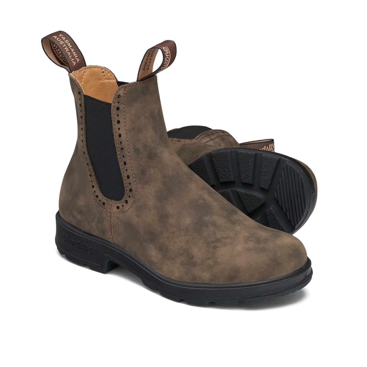 Blundstone Women's Original #1351 High Top Boots - Rustic Brown - Irvine Tack & Western Wear