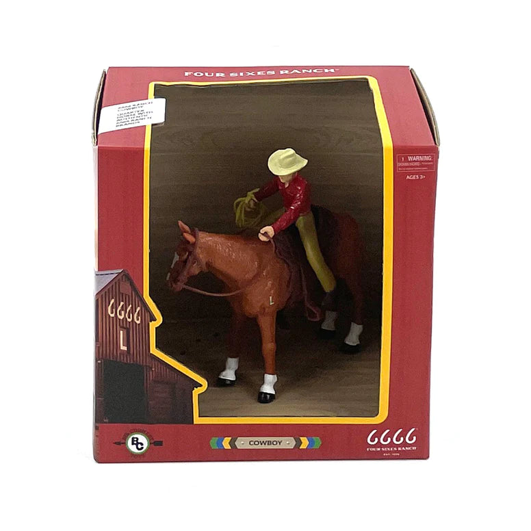 Big Country Four Sixes Ranch Cowboy & Quarter Horse