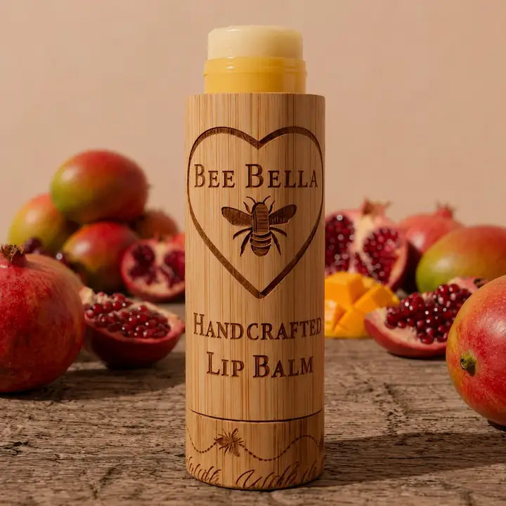 Bee Bella Pomegranate Mango Lip Balm