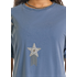 Rock & Roll Denim Women's Rhinestone Star T-Shirt Dress - Navy