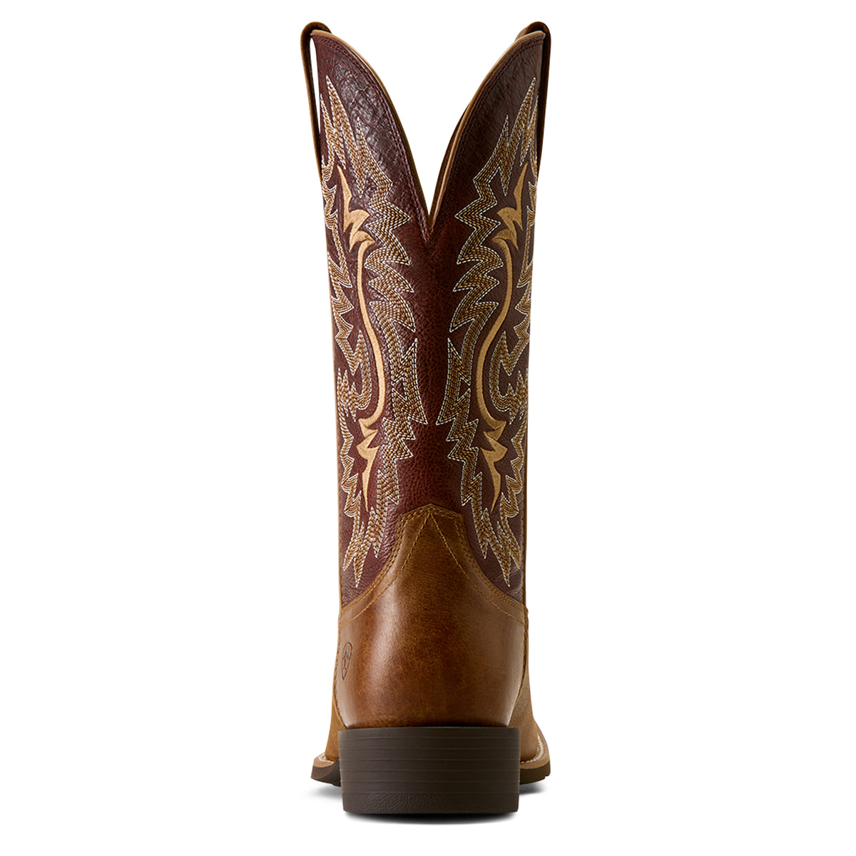 Ariat Men's Sport Colter Wide Square Toe Western Boot - Sorrel Crunch/Roasted Chestnut