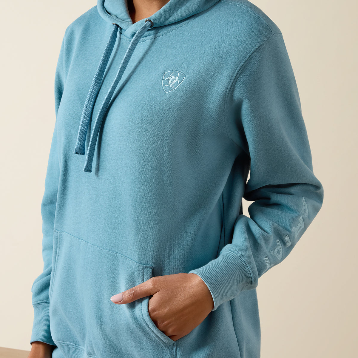 Ariat Women's Logo 2.0 Hoodie - Adriatic Blue