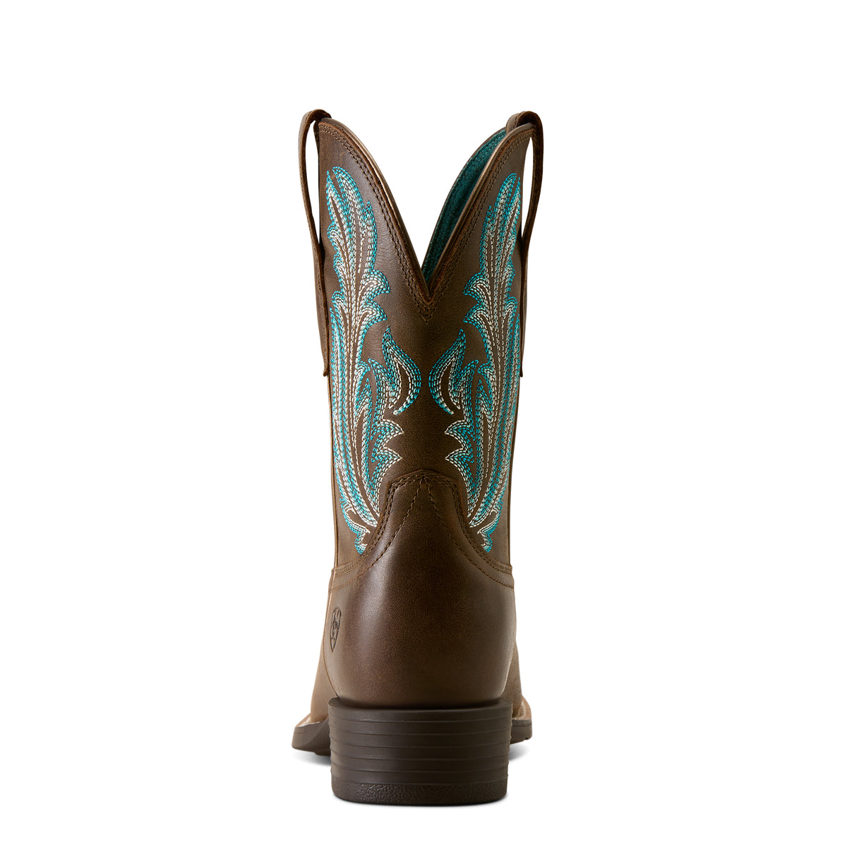 Ariat Women's Round Up Filly Wide Square Toe Western Boot - Dark Cacao