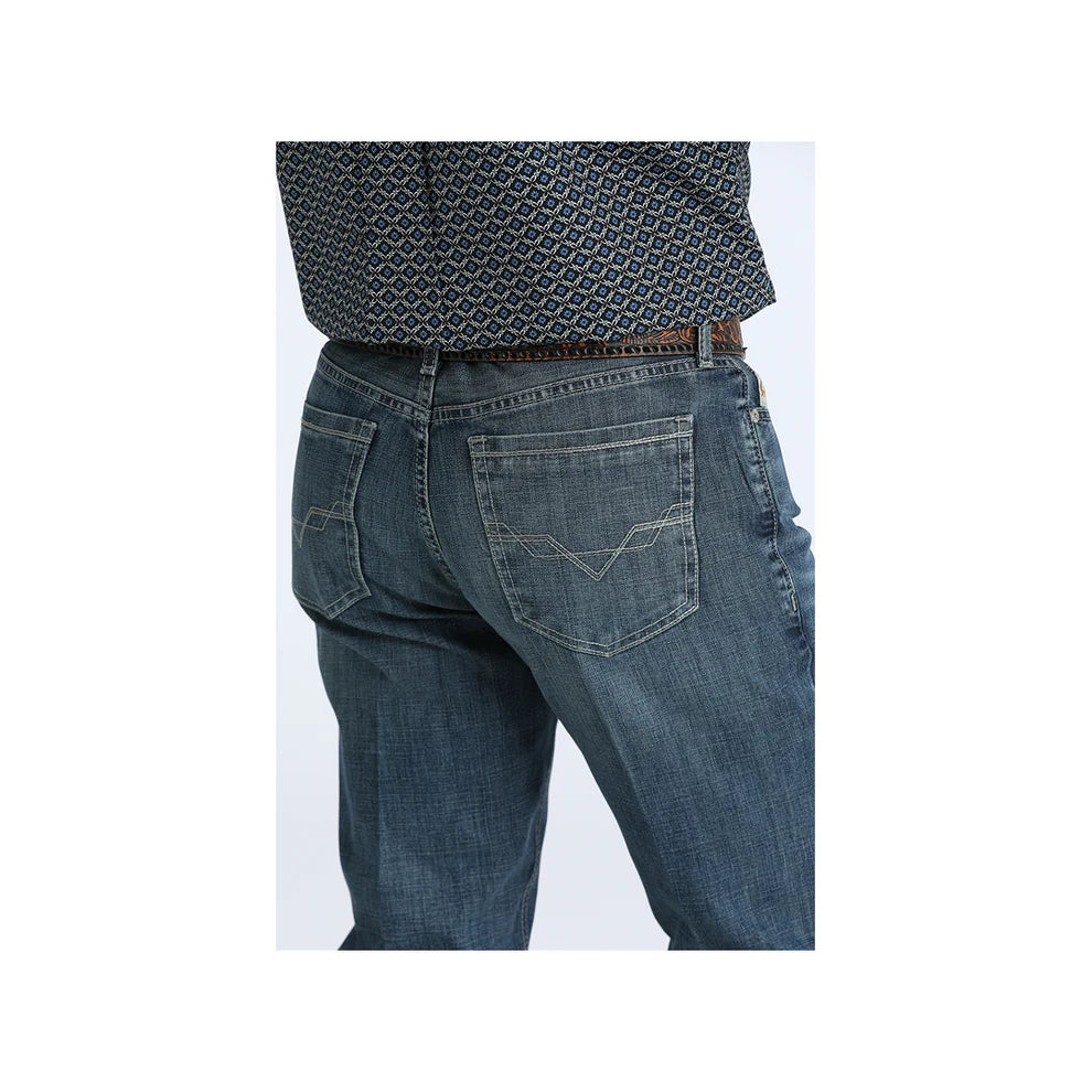 Cinch Men's Ian Slim Bootcut Jeans - Medium Stonewash