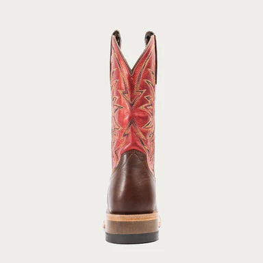 Hyer Women's Little River Western Boot- Brown/Red