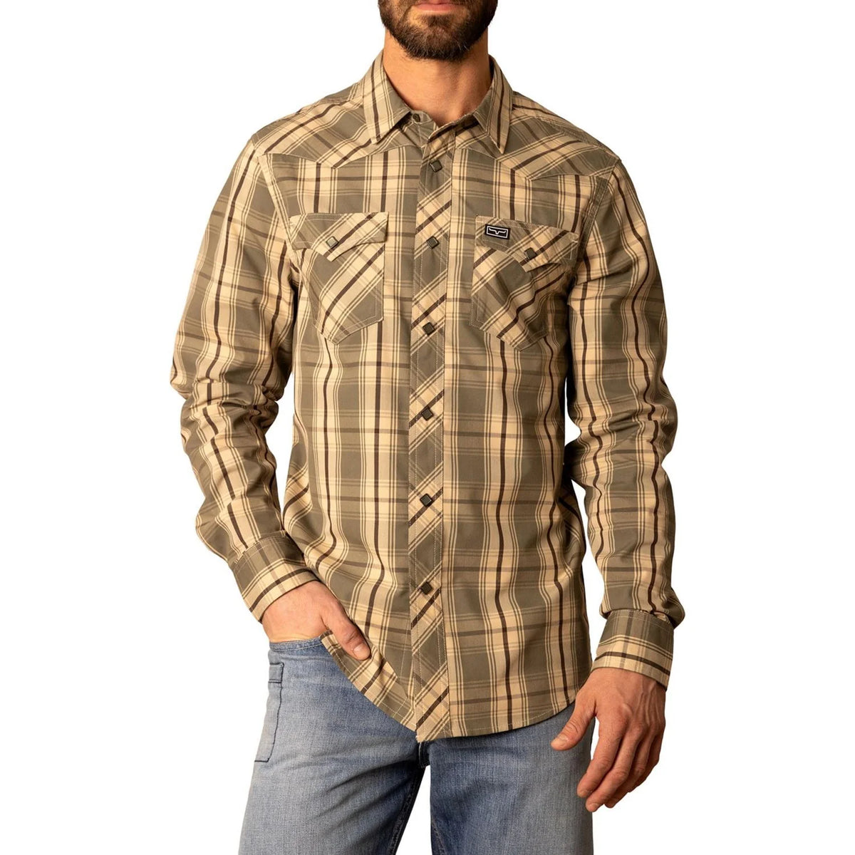Kimes Men's Long Sleeve Frank Dress Shirt - Multiple Colours - Irvine Tack & Western Wear