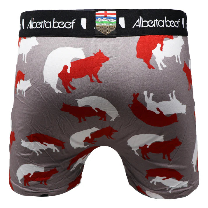 Berta Beef Men's Underwear Cowmo Sutra - Grey - Irvine Tack & Western Wear