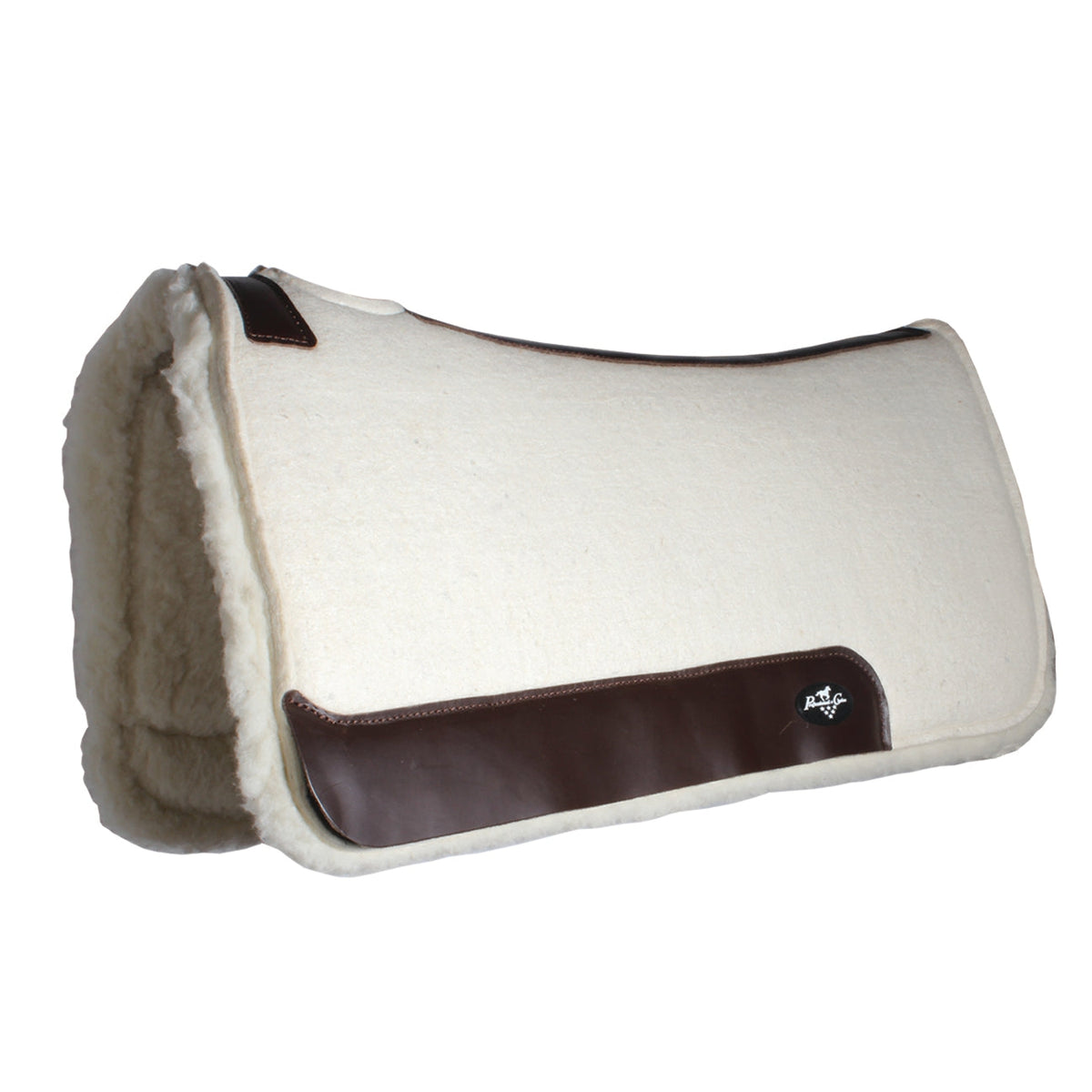 Professional's Choice Steam Pressed Comfort-Fit Felt Saddle Pad w/Fleece - Irvine Tack & Western Wear