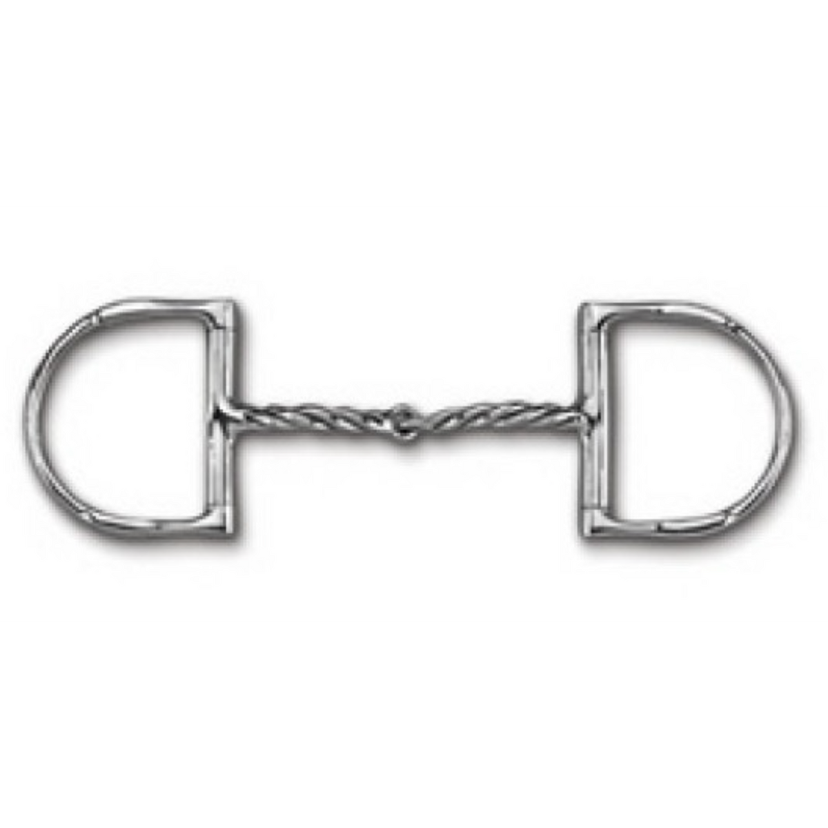 Myler Dee w/SS Twisted Snaffle Bit
