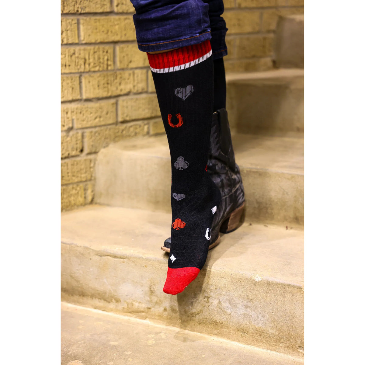 Lucky Chuck Viva La Luck Performance Boot Socks