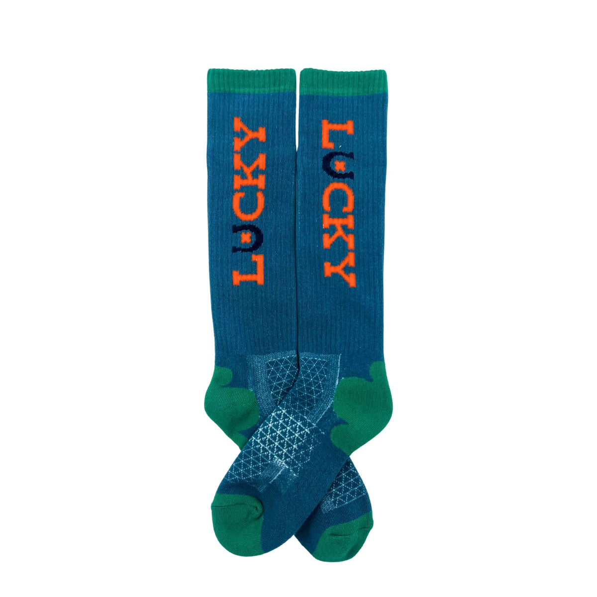 Lucky Chuck Lucky Denim Performance Boot Socks