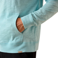 Ariat Men's Lightweight Retro Long Sleeve Hoodie - Aquatic