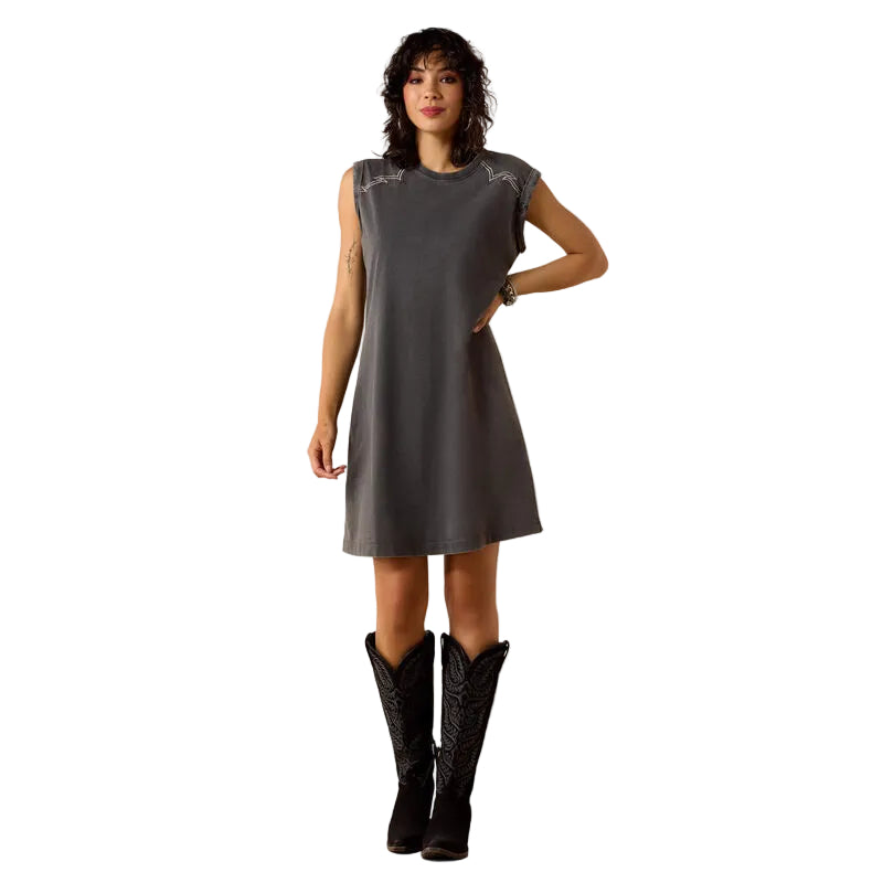 Ariat Women's Jordan Dress - Charcoal Mineral Wash