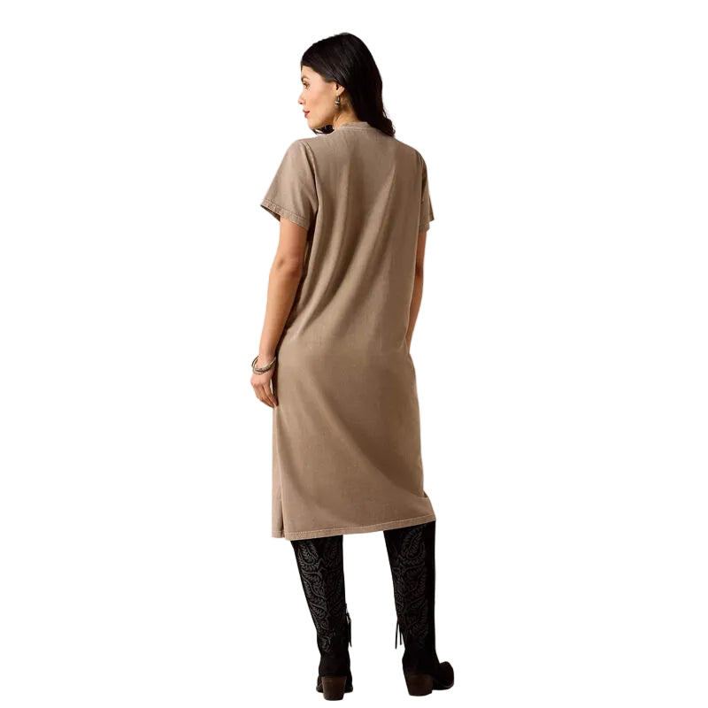 Ariat Women's Bandito Dress - Taupe Mineral Wash