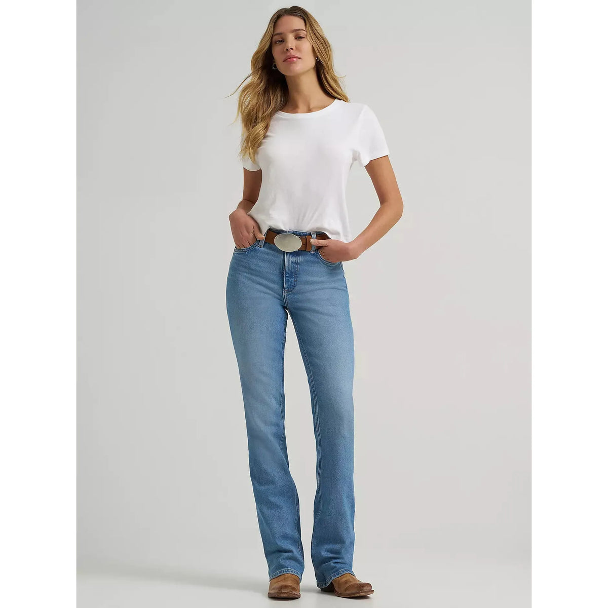 Wrangler Women's High Rise Rodeo Bootcut Wrangler Riding Jean - Camila - Irvine Tack & Western Wear