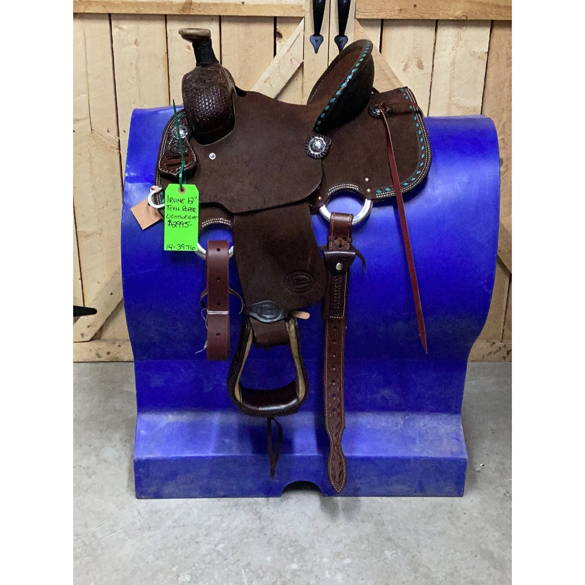 Irvine 12” Team Roping Saddle - Light Weight