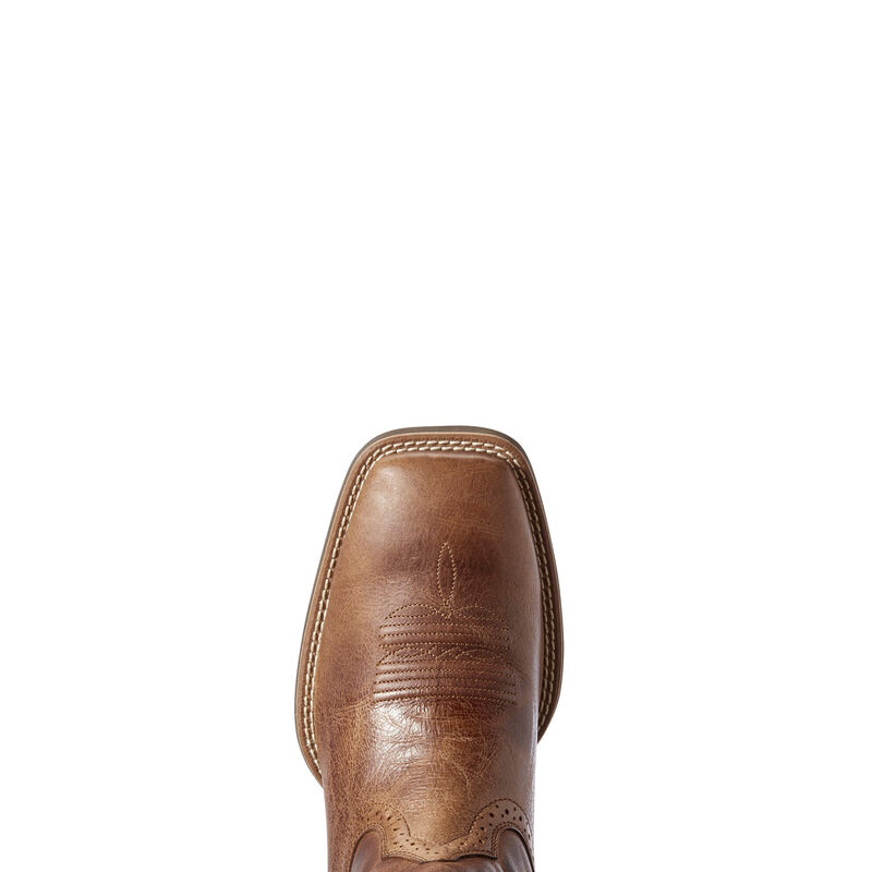 Ariat Men's Sport Cool VentTEK Western Boots - Dark Tan - Irvine Tack & Western Wear