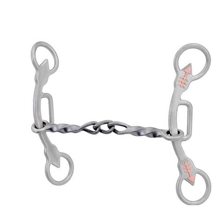 Emilie Veillette Barrel Racing Series Marley Twist and Chain Combo Gag Bit - Irvine Tack & Western Wear