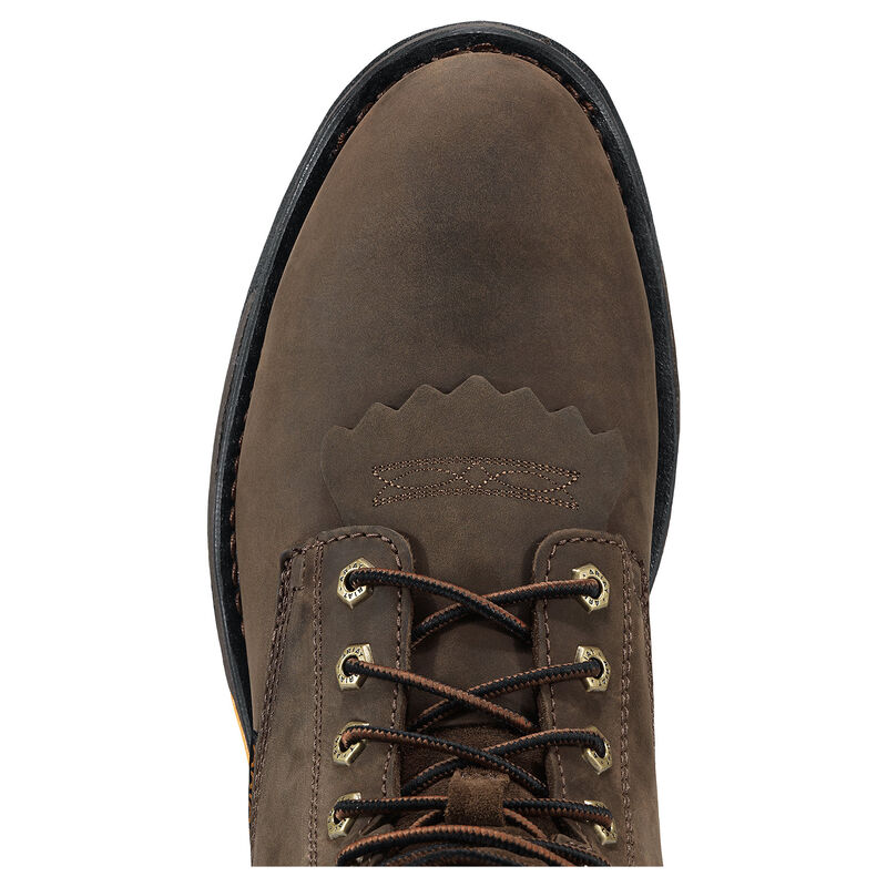 Ariat Men's WorkHog 8" Waterproof Work Boots - Oily Distressed Brown