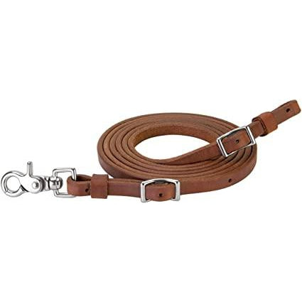 Weaver Leather ProTack® Oiled Roper Rein 1/2" x 8' - Russet - Irvine Tack & Western Wear
