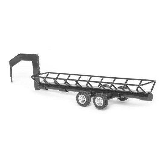 Gooseneck Hay Dump Trailer Black