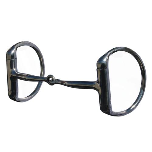Professional's Choice Bob Avila D Ring Smooth Snaffle Bit
