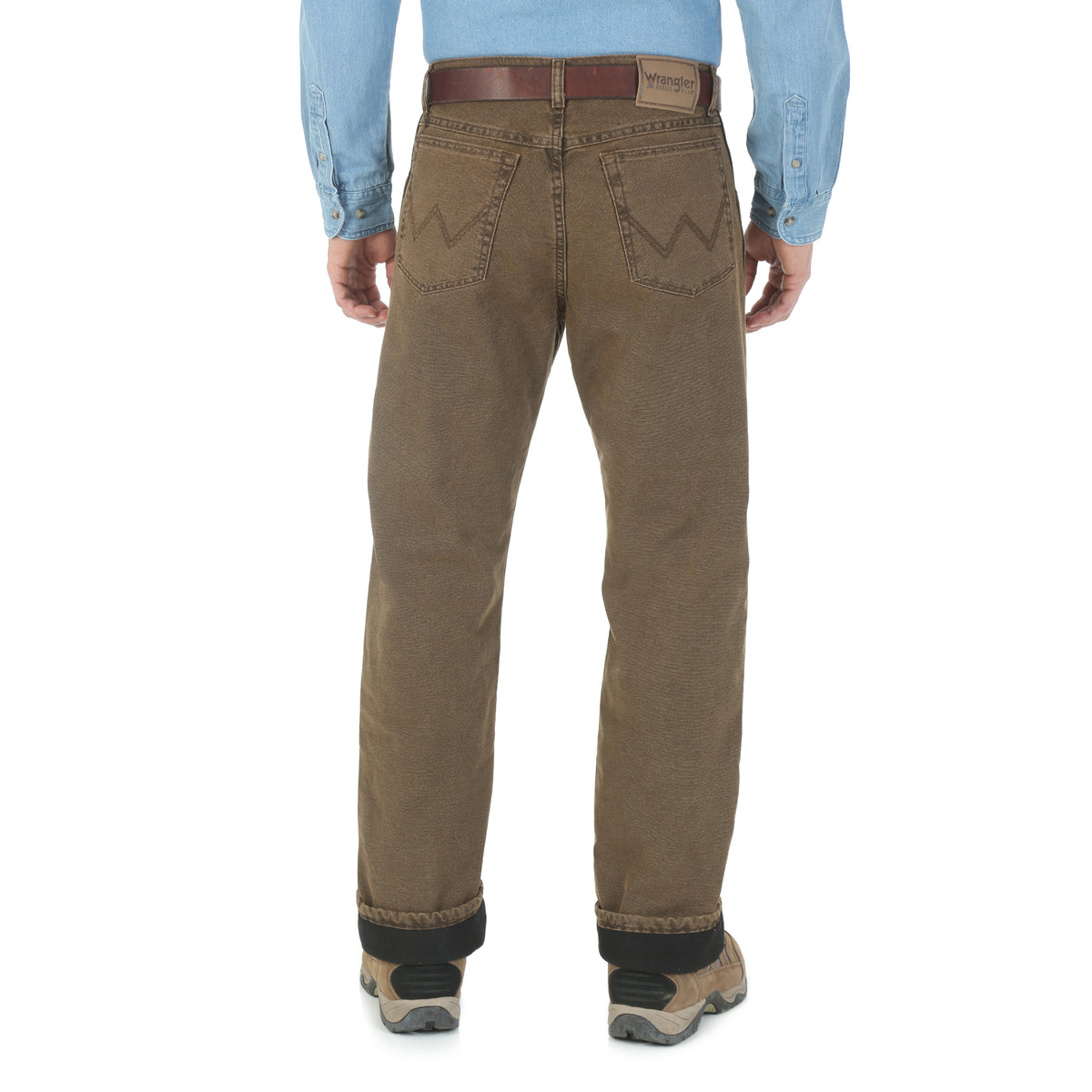 Wrangler Rugged Wear Thermal Men's Jean - Brown - Irvine Tack & Western Wear