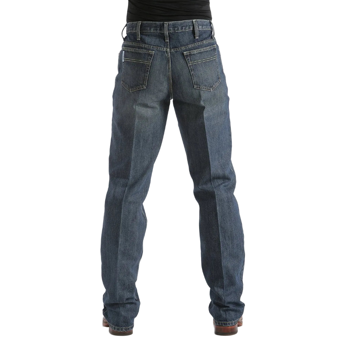Cinch Men's Relaxed Fit White Label Jeans - Dark Stonewash - Irvine Tack & Western Wear