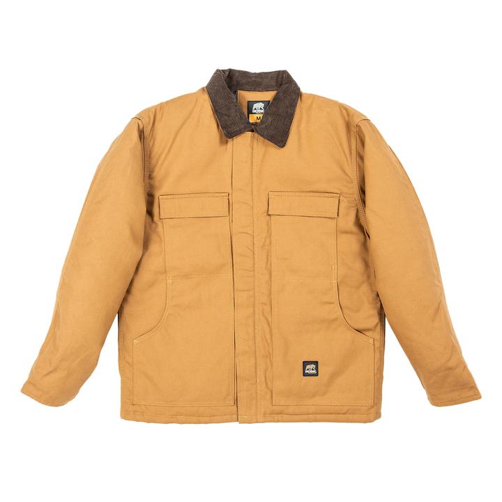 Berne Men's Heritage Duck Chore Coat - Brown Duck