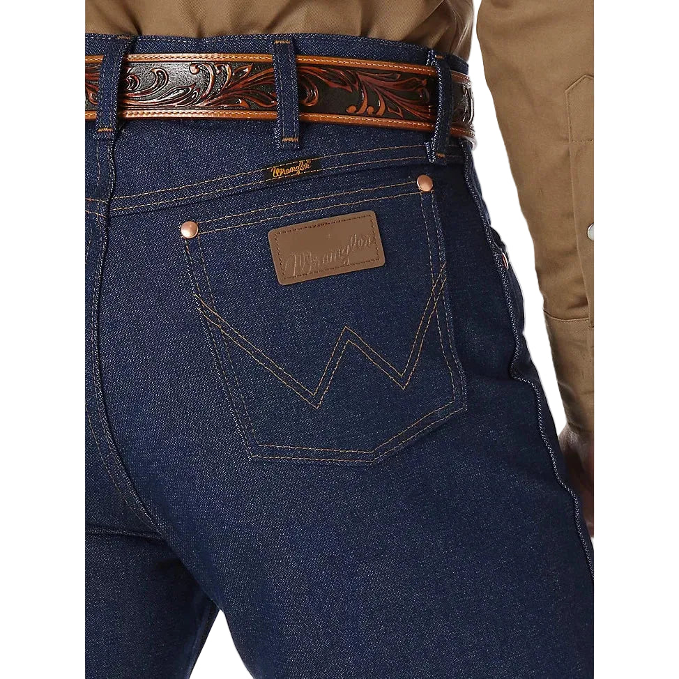 Wrangler Men's Rigid Cowboy Cut Original Fit Jeans - Rigid Indigo-Navy - Irvine Tack & Western Wear