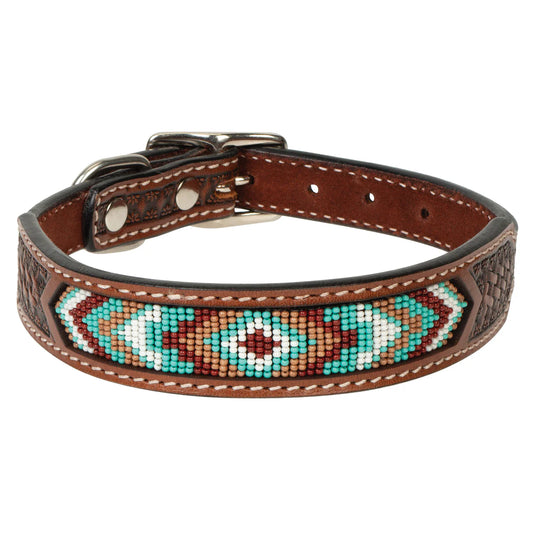 Weaver Beaded Aztec Dog Collar - Irvine Tack & Western Wear