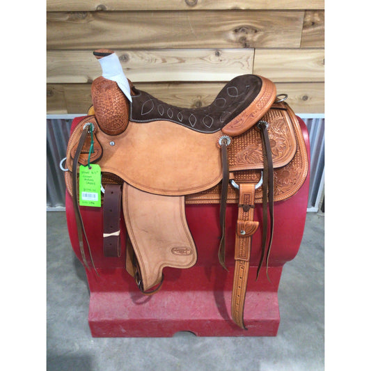 Irvine 16.5" Custom Roping Saddle