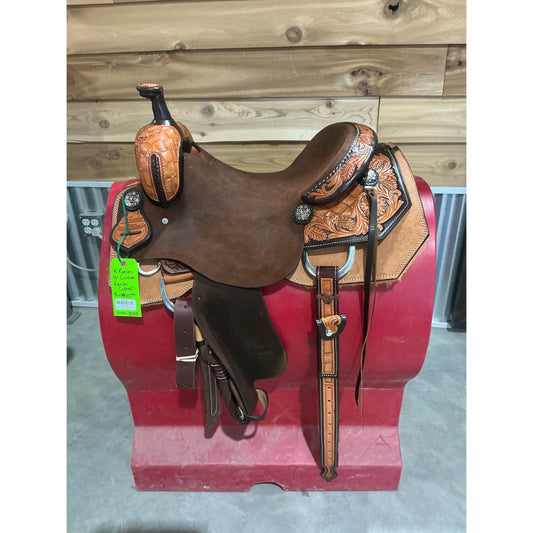 R. Ruelas Custom 16" Ranch Cutting Saddle
