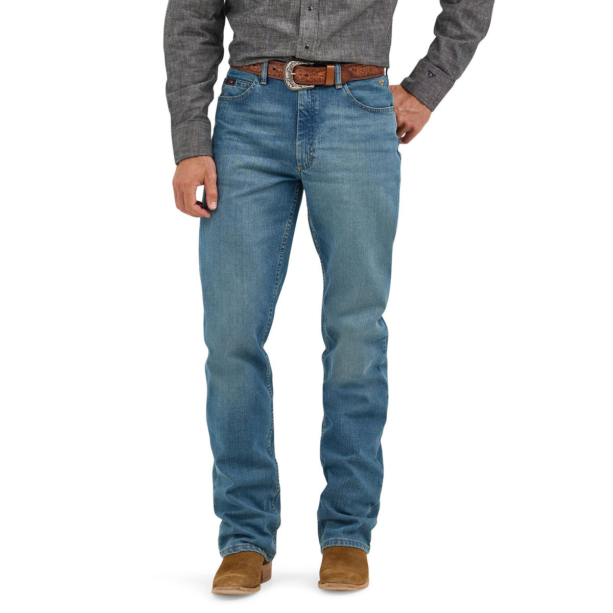 Wrangler Men's Wrangler X Cody Johnson Relaxed Fit Jean - Blue Stone - Irvine Tack & Western Wear