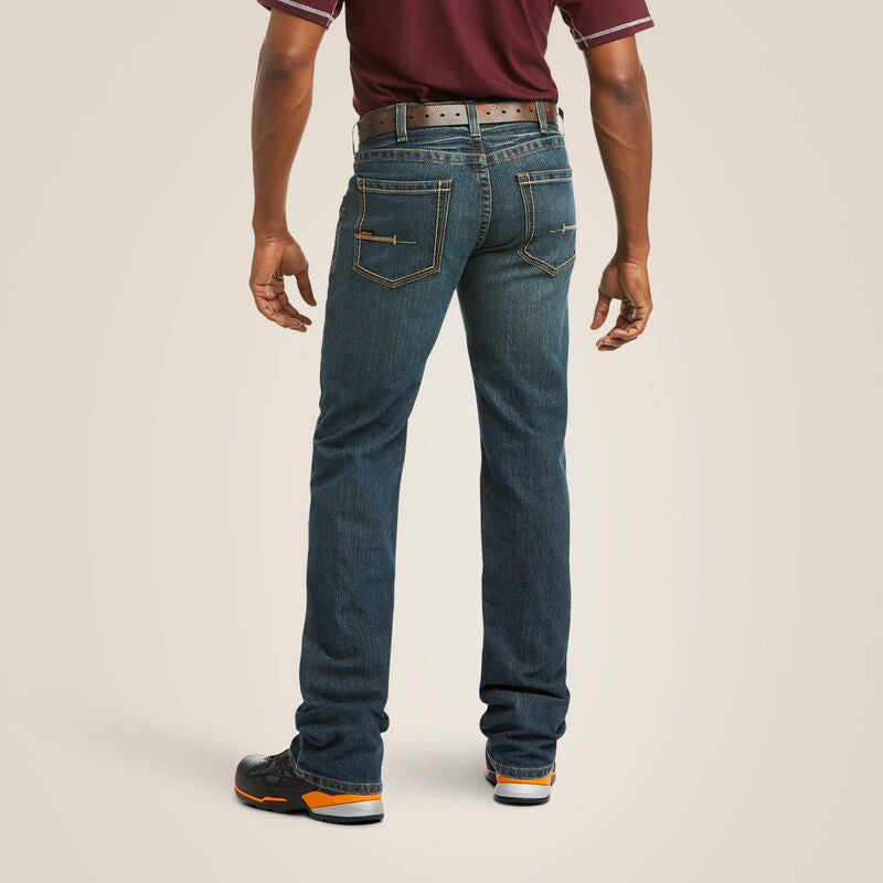Ariat Rebar M5 Durastretch Edge STK Straight Jean Mens Low Rise - Ironside - Irvine Tack & Western Wear