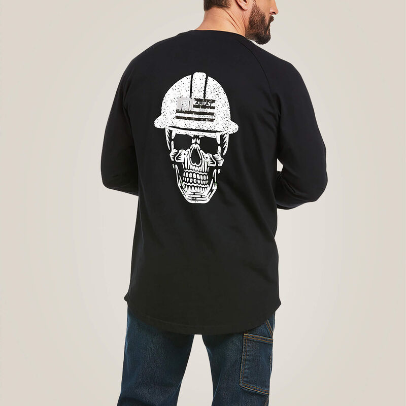 Ariat Mens Rebar Cotton Strong Roughneck Graphic T-Shirt