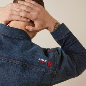 Ariat Men's Fire Resistant Durastretch™ Trucker Jacket - Ryley