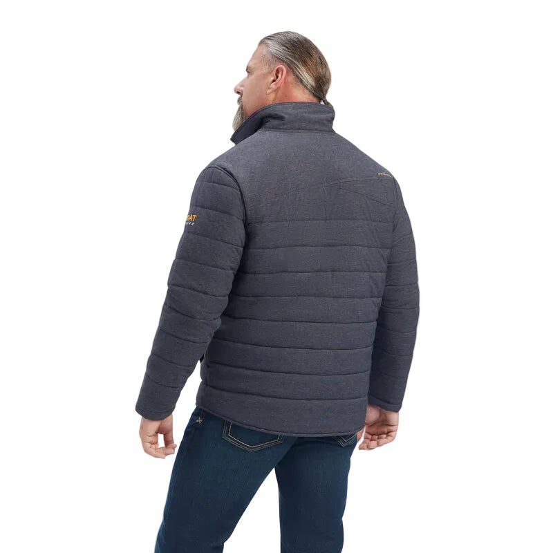 Ariat Mens Rebar Valiant Stretch Canvas Water Resistant Insulated Jacket - Irvine Tack & Western Wear