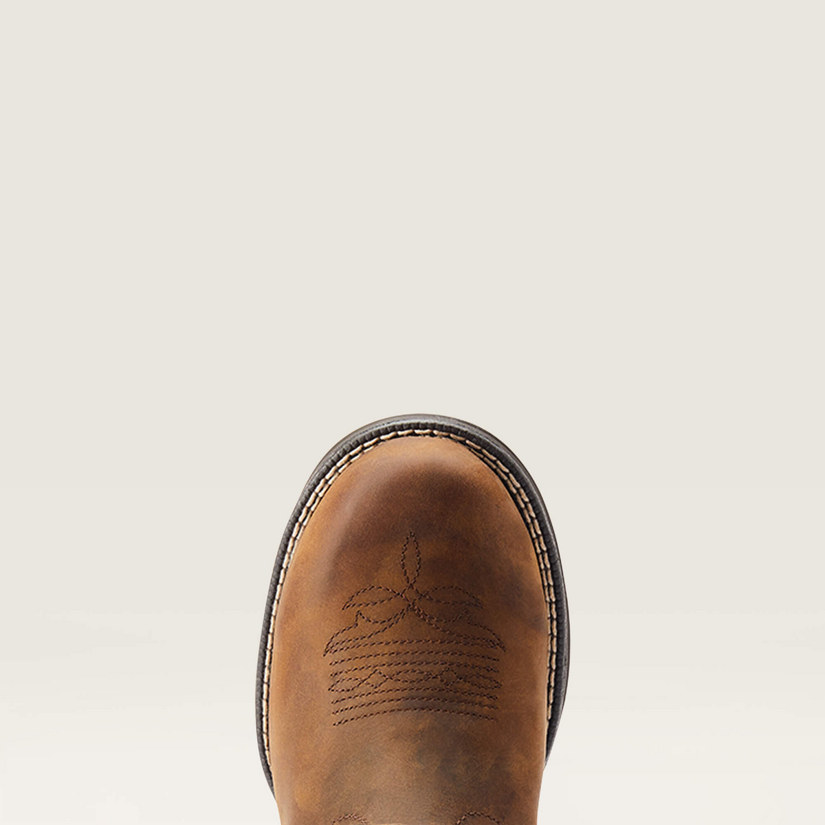 Ariat Women's Anthem Round Toe Shortie Waterproof Western Boots - Glazed Brown - Irvine Tack & Western Wear