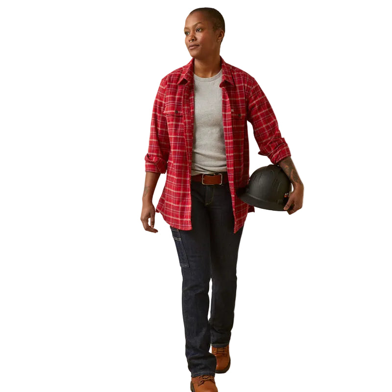 Ariat Women's Rebar Flannel DuraStretch Work Shirt - Multiple Colours