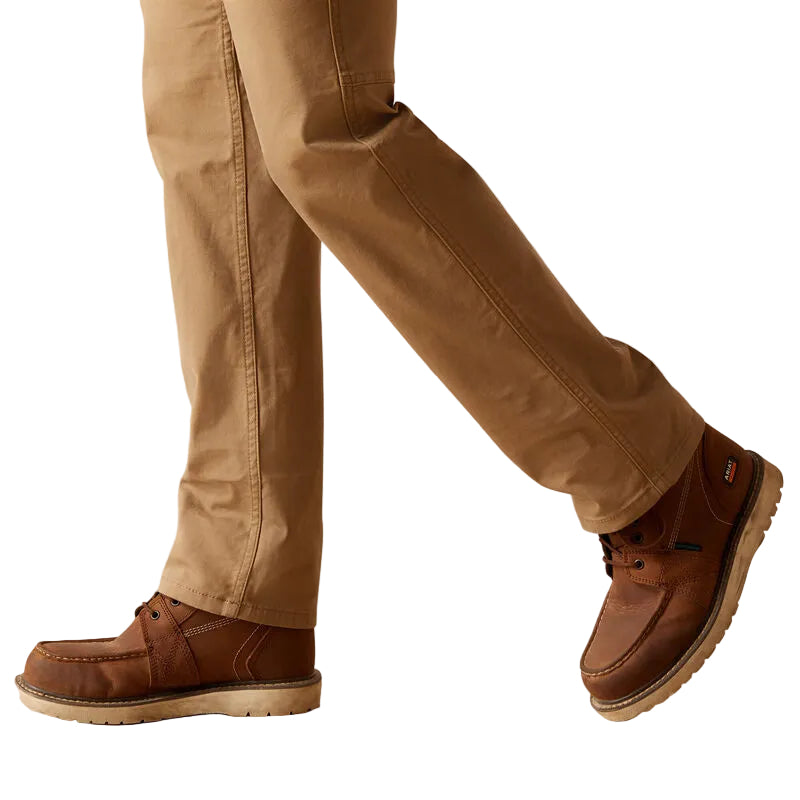 Ariat Women's Rebar Made Tough Perfect Rise Straight Pants - Field Khaki - Irvine Tack & Western Wear