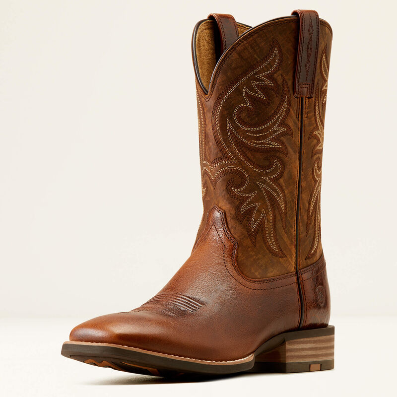 Ariat Men's Slingshot Cowboy Boots - Beasty Brown/Rugged Tan - Irvine Tack & Western Wear